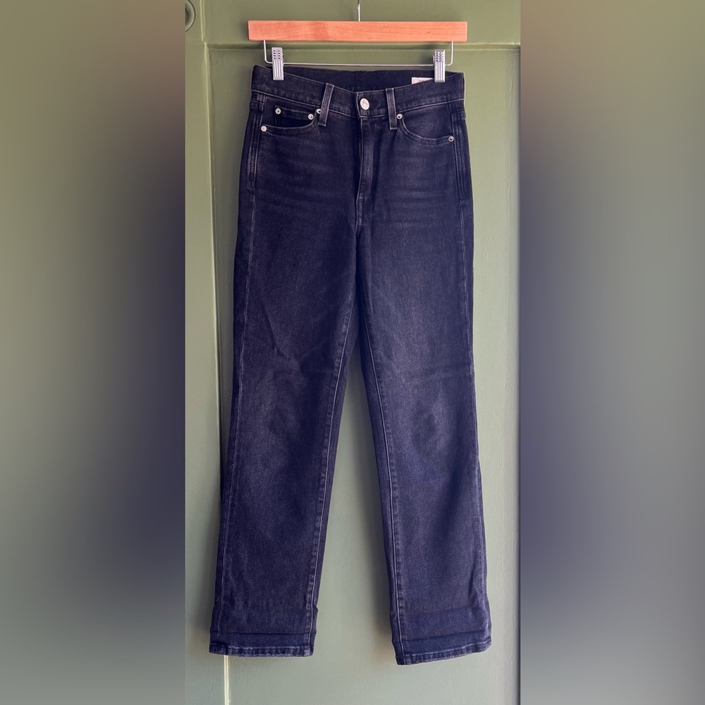 AYR The Lala Jean in Washed Black